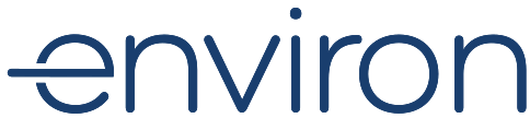 The logo of Environ